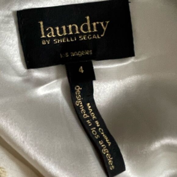 Laundry by Shelli Segal silk dress size 4 - Picture 5 of 13